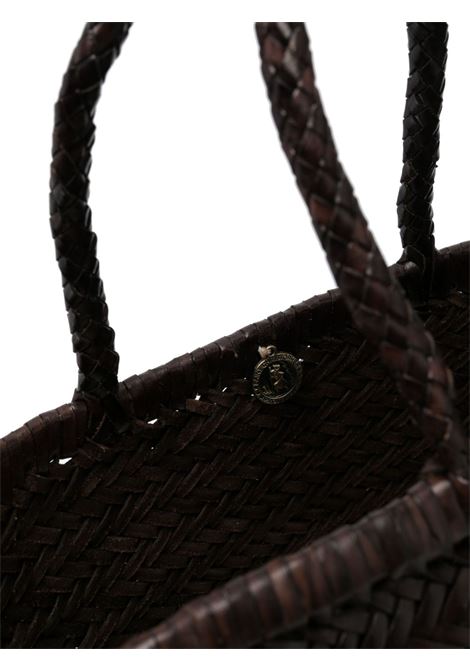 Borsa a mano bamboo in marrone - DRAGON DIFFUSION donna DRAGON DIFFUSION | 8810DRKBRWN